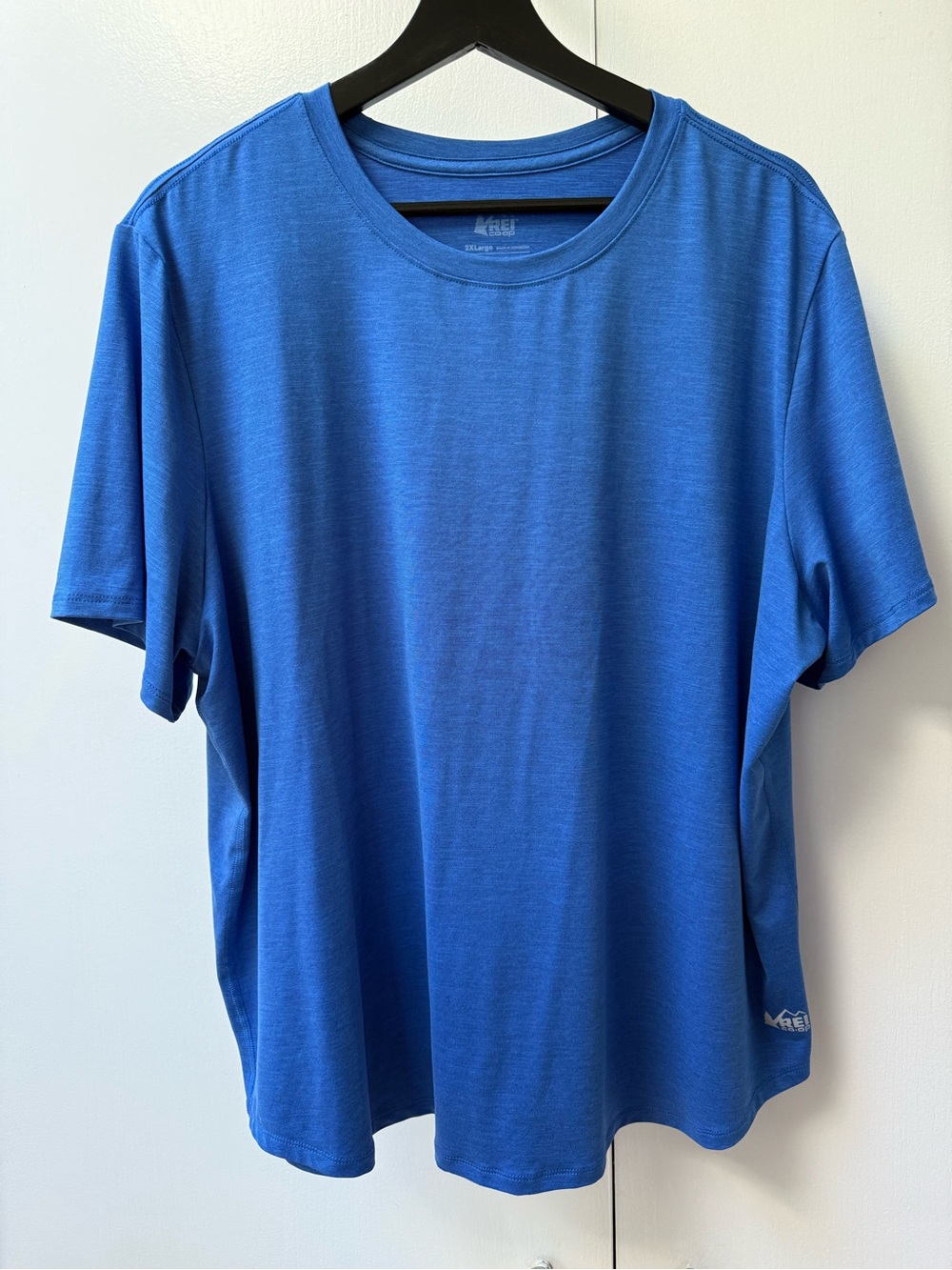 REI Women’s Active Crew Neck T-Shirt — Size 2X Royal Blue